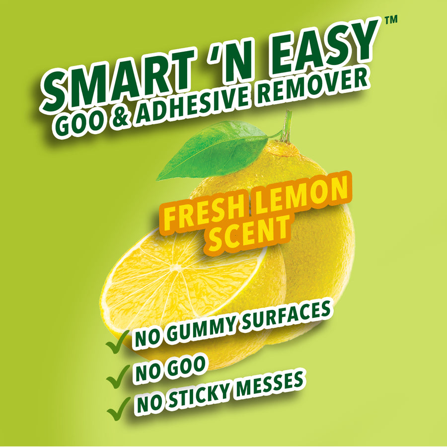 Smart 'n Easy™ Removedor de Pegajosidad y Adhesivos