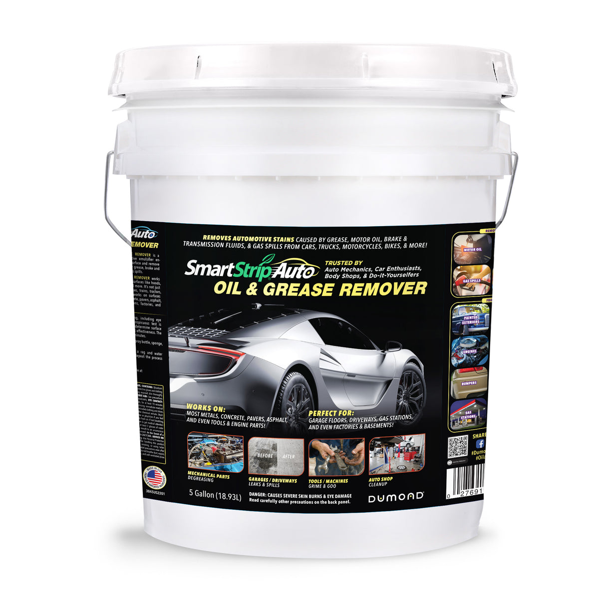 Smart Strip® Auto Oil & Grease Remover – Dumond