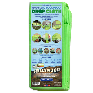 Safe ‘n Easy® Reusable Outdoor/Indoor Drop Cloth - 8’ x 11’ Sample