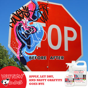 Watch Dog® Removedor de graffiti para superficies lisas