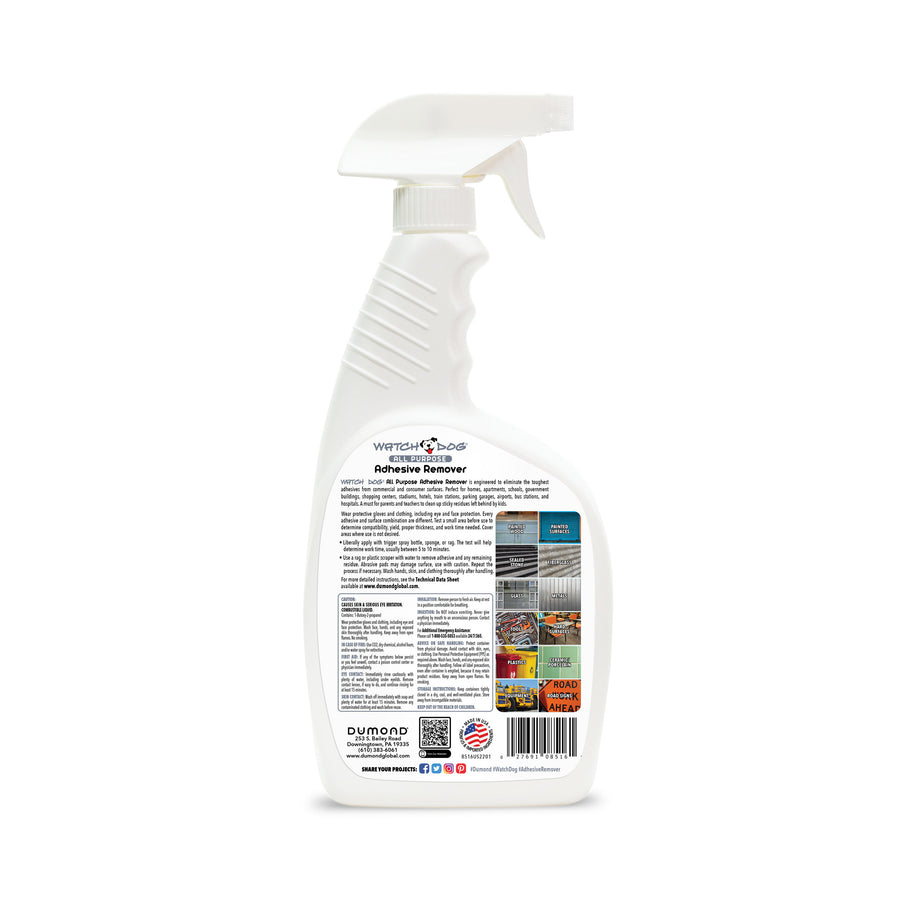 Watch Dog® Adhesive Remover - Muestra 22oz