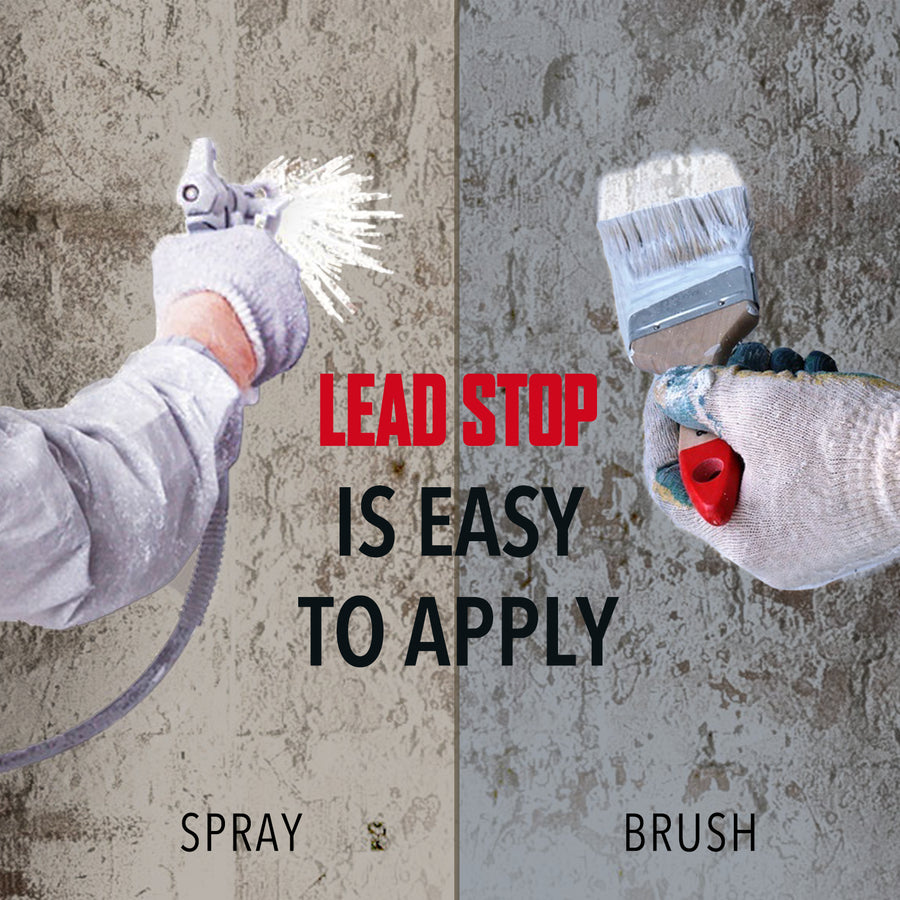 Lead Stop® Encapsulant professionnel pour le plomb - 5 gallons
