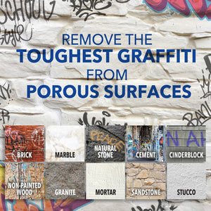 Watch Dog® Porous Surface Graffiti Remover - Échantillon de ½ gallon
