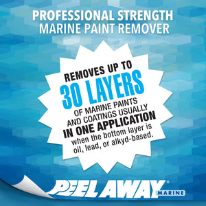 Peel Away® Marine Paint Remover - Échantillon de 1 gallon