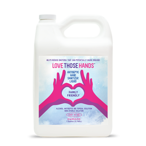Love Those Hands™ Antiseptic Hand Sanitizer Liquid (liquide désinfectant pour les mains)