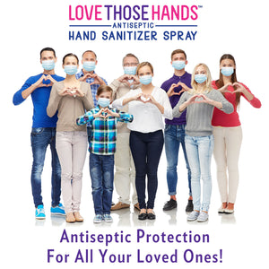 Love Those Hands™ Antiseptic Hand Sanitizer Liquid (liquide désinfectant pour les mains)