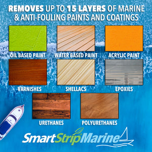 Smart Strip® Marine Paint Remover - Échantillon de 1/2 gallon