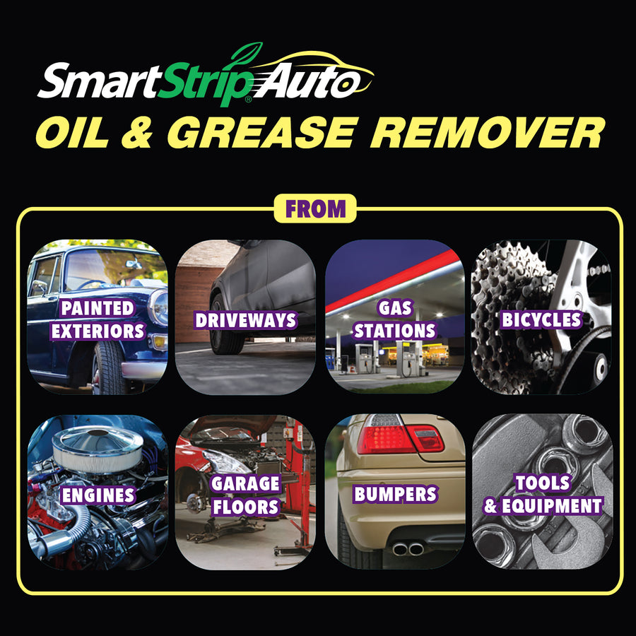 Smart Strip® Rimuovi olio e grasso per auto - Campione da 22 oz.