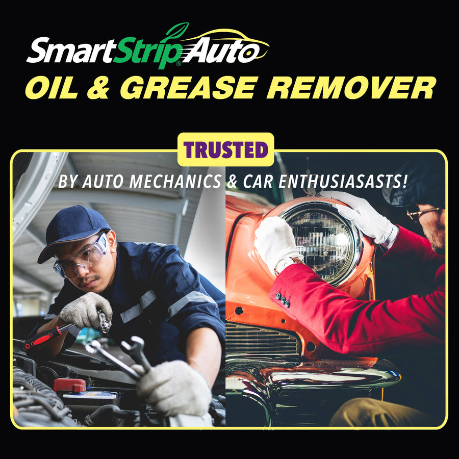 Smart Strip® Rimuovi olio e grasso per auto - Campione da 22 oz.