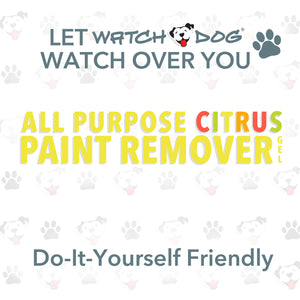 Watch Dog® All Purpose Citrus Paint Remover Gel - Berry Blue - 1 Quart Sample