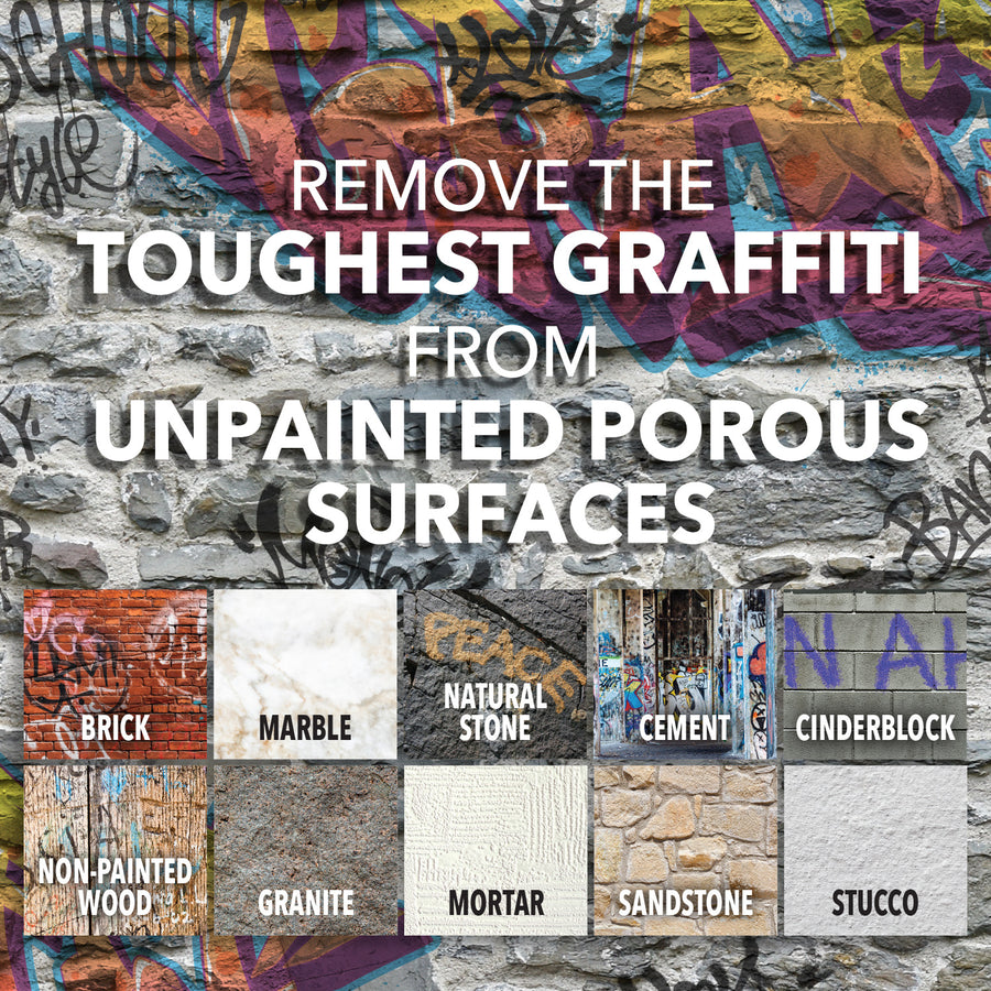 Smart 'n Easy™ Rimuovi graffiti per superfici porose