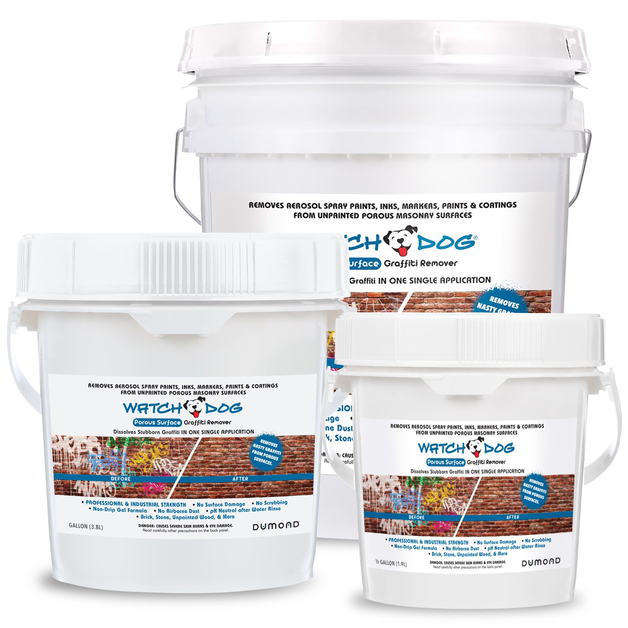 Smart Strip® Auto Graffiti & Adhesive Remover - 1/2 Gallon Sample – Dumond