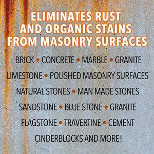 Smart ‘n Easy™ Masonry Rust Remover