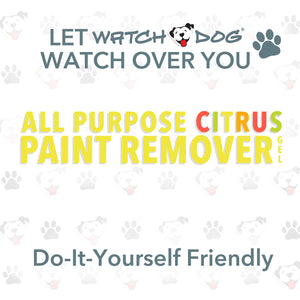 Watch Dog® All Purpose Citrus Paint Remover Gel - Ruby Red - 1 Quart Sample