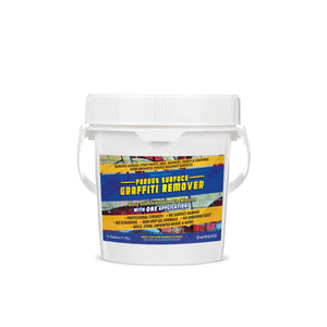 Smart 'n Easy Smooth Surface Graffiti Remover - Eliminates  Unwanted Aerosol Spray Paints, Inks, Paints & Coatings from PAINTED &  UNPAINTED Smooth Surfaces (Metal, Glass, & More) - 1 Gallon Refill 