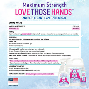 Love Those Hands™ Antiseptic Hand Sanitizer Liquid